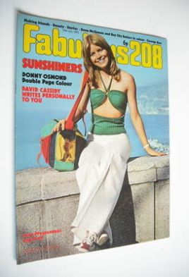 Fabulous 208 magazine (15 July 1972)