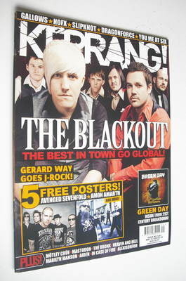 <!--2009-05-16-->Kerrang magazine - The Blackout cover (16 May 2009 - Issue