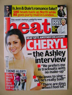 <!--2008-08-23-->Heat magazine - Cheryl Cole cover (23-29 August 2008 - Iss