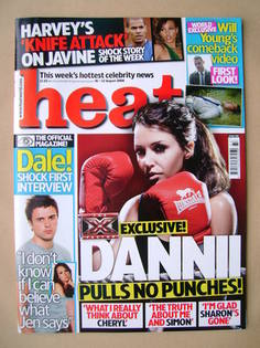 <!--2008-08-16-->Heat magazine - Dannii Minogue cover (16-22 August 2008 - 