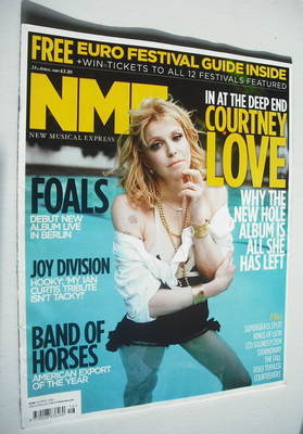 NME magazine - Courtney Love cover (24 April 2010)