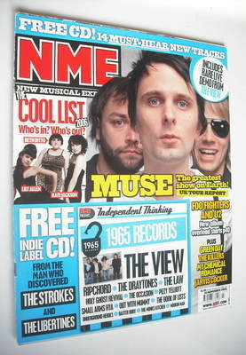NME magazine - Muse cover (25 November 2006)