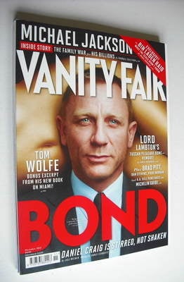 Vanity Fair magazine - Daniel Craig cover (November 2012)