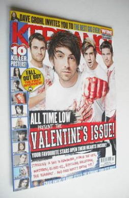 Kerrang magazine - All Time Low cover (16 February 2013 - Issue 1453)