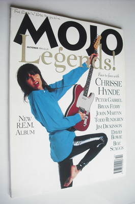 <!--1994-10-->MOJO Legends magazine - Chrissie Hynde cover (October 1994 - 