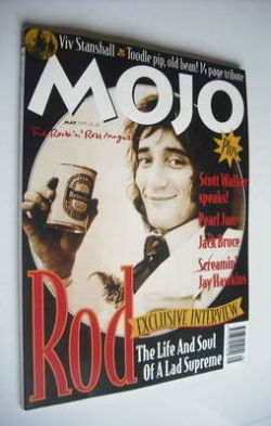 MOJO magazine - Rod Stewart cover (May 1995 - Issue 18)