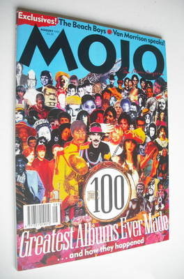 MOJO magazine - The 100 Greatest Albums Ever Made cover (August 1995 - Issue 21)