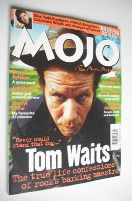 MOJO magazine - Tom Waits cover (April 1999 - Issue 65)