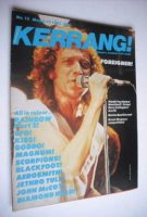 <!--1982-05-06-->Kerrang magazine - Foreigner cover (6-19 May 1982 - Issue 15)