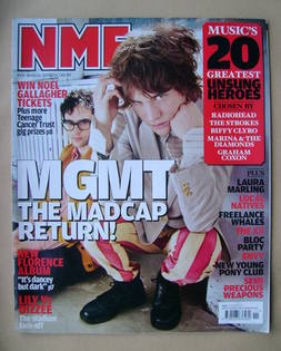 NME magazine - MGMT cover (20 March 2010)