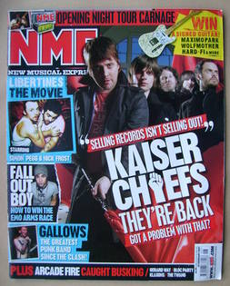 <!--2007-02-10-->NME magazine - Kaiser Chiefs cover (10 February 2007)