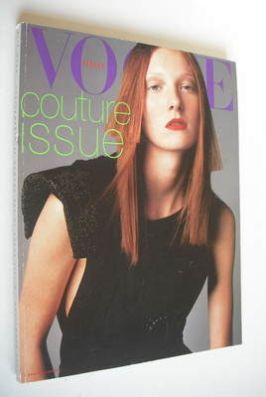 <!--1997-09-->Vogue Italia magazine - September 1997 - Maggie Rizer cover
