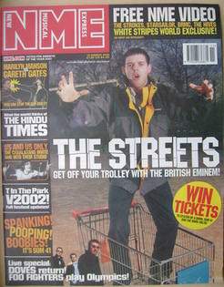 NME magazine - The Streets cover (16 March 2002)