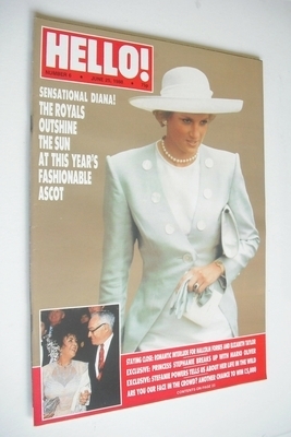 <!--1988-06-25-->Hello! magazine - Princess Diana cover (25 June 1988 - Iss