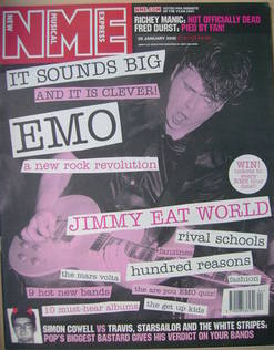 NME magazine - EMO cover (26 January 2002)