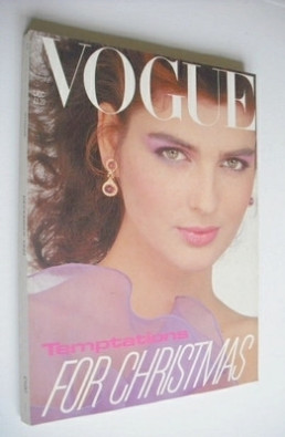 British Vogue magazine - December 1981 (Vintage Issue)
