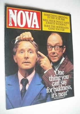 NOVA magazine - October 1975 - Eric Morecambe and Ernie Wise cover