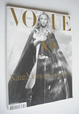 French Paris Vogue magazine - December 2005 / January 2006 - Kate Moss cover
