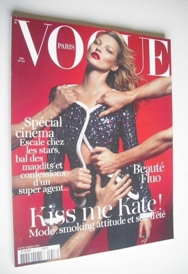 French Paris Vogue magazine - May 2011 - Kate Moss cover