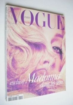 French Paris Vogue magazine - August 2004 - Madonna cover