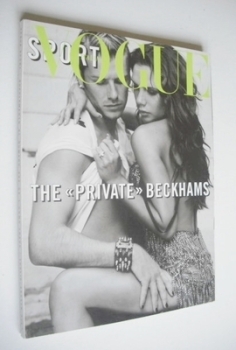 Vogue Italia Sport magazine - July 2003 - David and Victoria Beckham cover