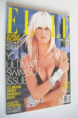 <!--2003-05-->US Elle magazine - May 2003 - Heidi Klum cover