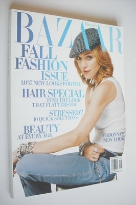 Harper's Bazaar magazine - September 2003 - Madonna cover