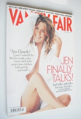 Vanity Fair magazine - Jennifer Aniston cover (September 2005)