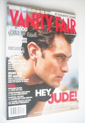 <!--2000-12-->Vanity Fair magazine - Jude Law cover (December 2000)