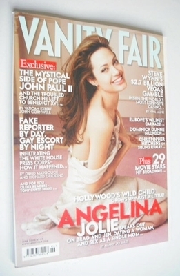 Vanity Fair magazine - Angelina Jolie cover (June 2005)
