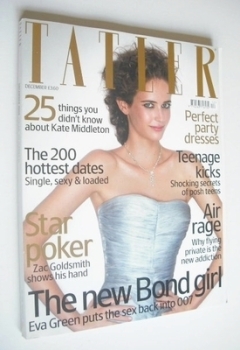 Tatler magazine - December 2006 - Eva Green cover