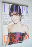 <!--2008-04-->Tatler magazine - April 2008 - Princess Eugenie cover