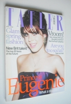 Tatler magazine - April 2008 - Princess Eugenie cover