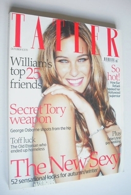 <!--2007-10-->Tatler magazine - October 2007 - Bar Refaeli cover