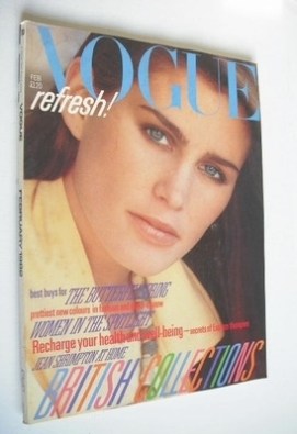 British Vogue magazine - February 1982 (Vintage Issue)