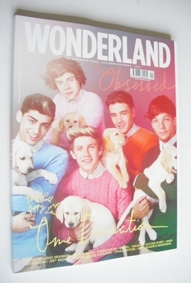 <!--2012-11-->Wonderland magazine - November/December 2012 - One Direction 