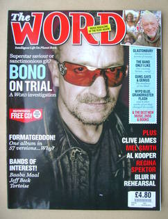 <!--2009-07-->The Word magazine - Bono cover (July 2009)