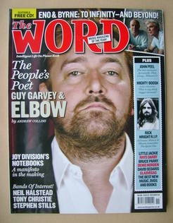 <!--2008-11-->The Word magazine - Guy Garvey cover (November 2008)
