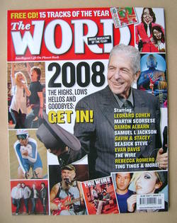 The Word magazine - Leonard Cohen cover (January 2009)