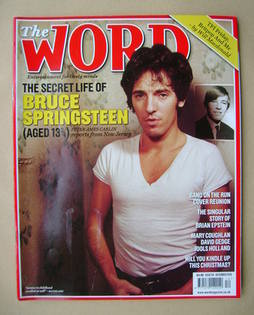 <!--2010-12-->The Word magazine - Bruce Springsteen cover (December 2010)