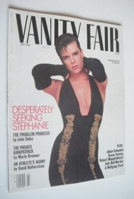 US Vanity Fair magazine - Princess Stephanie cover (July 1985)