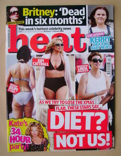 Heat magazine - Diet? Not Us! cover (26 January-1 February 2008)
