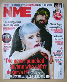 NME magazine - Crystal Castles cover (3 November 2012)