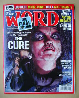 <!--2012-08-->The Word magazine - The Cure cover (August 2012 - Final Issue