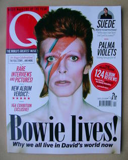 Q magazine - David Bowie cover (April 2013)