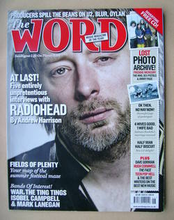 The Word magazine - Thom Yorke cover (June 2008)