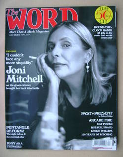 <!--2007-04-->The Word magazine - Joni Mitchell cover (April 2007)