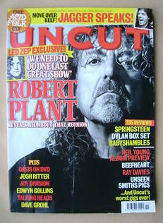 Uncut magazine - Robert Plant cover (November 2007)