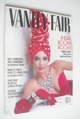 <!--1985-04-->US Vanity Fair magazine - Kelly Le Brock cover (April 1985)