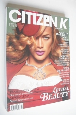 Citizen K magazine - Summer 2003 - Carolyn Murphy cover